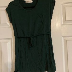 Dark green Latched Mama nursing top size XS